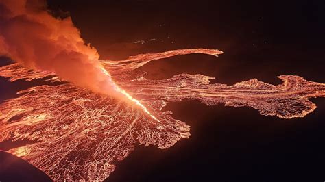 Iceland Volcano Erupts Again Near Capital of Reykjavik .